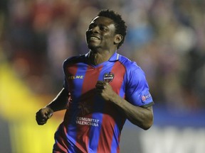 Obafemi Martins is officially a Seattle Sounder. The Nigerian forward bolsters the attack of one of the Whitecaps main rivals. (Getty Images)