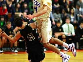 Philip Scrubb, pictured in 2010 during his prep days at Vancouver College, is one of five Vancouver College alums on the roster of teams at this week's CIS Final 8 in Ottawa. (Saskatoon Star Phoenix photo)