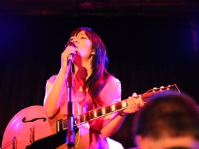 Thao Nguyen, of Thao and The Get Down Stay Down, brought the acclaimed new record We The Common to Vancouver's Fortune Sound Club, Wed. March 6. Photo by Stephanie Little.
