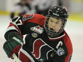 Edmonton's Tyler Benson is the Vancouver Giants' probably first overall pick in the upcoming WHL bantam draft. (PNG file photo)