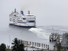 A BC Ferry leaves West Vancouver's Horseshoe Bay terminal. (Ward Perrin / PNG)
