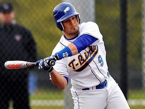 UBC's Greg Densem is part of a senior core of Birds' hitters who have pushed their batting averages to career highs this season. (Richard Lam, UBC athletics)