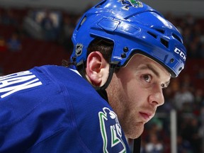 Zack Kassian has been recalled by the Vancouver Canucks after being sent to the Chicago Wolves for what the NHL club called "seasoning." (Getty Images via National Hockey League).