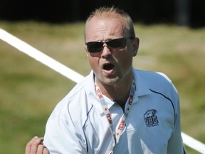 UBC head coach Shawn Olson and the rest of the 'Birds kick off the 2013 campaign at home to the Calgary Dinos on Aug. 31. (PNG file photo)