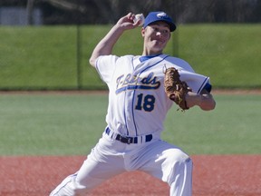 UBC Thunderbirds' freshman pitcher Bryan Pawlina is 7-0 on the hill. He's also got a passion for outer space. (Wilson Wong, UBC athletics)