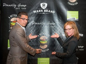 Mark Brand and Jody Vance at A Better Life Foundation launch. Photo by Wendy D.