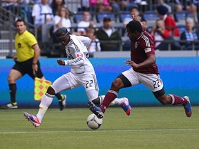 Whitecaps striker Darren Mattocks will miss MLS games against New York and Seattle. He's been called up for Jamaica's World Cup qualifiers. (Getty Images)