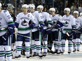 Last time the Canucks played a meaningful game in San Jose, they shook hands with the Sharks after being swept in four straight.