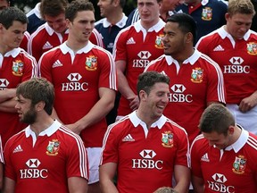 The British & Irish Lions squad met for the first time in London on Monday, May 13 (Inpho/Dan Sheridan)