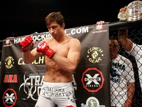 Former Strikeforce middleweight champion Luke Rockhold makes his long-awaited UFC debut Saturday against Vitor Belfort. (photo courtesy of Esther Lin/Forza LLC)