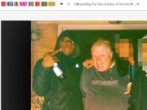 Toronto Mayor Rob Ford is shown on the U.S. website Gawker.com published Thursday May 16, 2013. The website reported on a video its editor viewed that is alleged to show Ford smoking crack cocaine. Ford called the allegation ridiculous. (THE CANADIAN PRESS FILES)