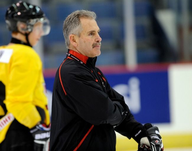 Willie Desjardins was coach of Canada's world juniors team back in 2009. Postmedia file photo.