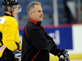 Willie Desjardins was coach of Canada's world juniors team back in 2009. Postmedia file photo.