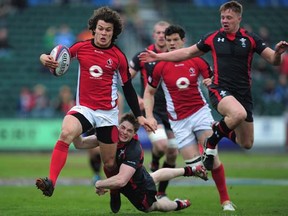 Taylor Paris and his Rugby Canada teammates are going to be on TSN a whole lot more (Photo - Jamie McDonald/Getty Images)