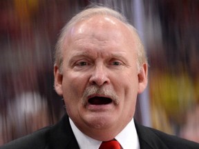Lindy Ruff is in the process of being hired by the Dallas Stars. (Photo: JONATHAN NACKSTRAND/AFP/Getty Images)