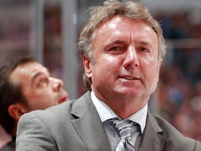 Two days after he was fired in Vancouver, associate coach Rick Bowness received calls of interest from Tampa and Edmonton. (Getty Images via National Hockey League).
