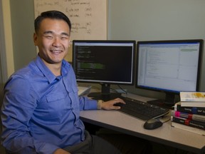 Port Moody's Evan Zhang, a 2009 Province HOC valedictorian, is doing a work term at Vancouver's Simba Technologies Inc. (PNG photo)
