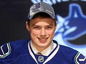 Canucks first round draft pick in 2012 Brendan Gaunce is expected to be one of the top players on display at the Young Stars Classic prospects tournament in Penticton in September. (Photo: Bruce Bennett/Getty Images)