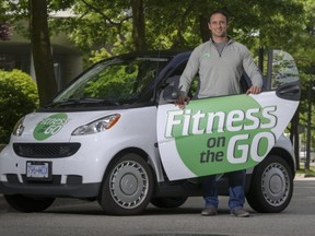 Dan Mezheritsky, a 2002 HOC alumnus, now operates Fitness of the Go. (Ward Perrin, PNG photo)