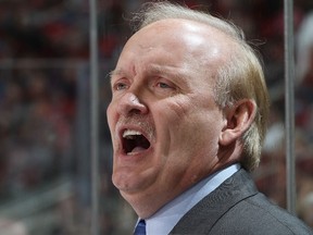 Lindy Ruff might be a good coaching fit for the Vancouver Canucks because he'll command respect and get young and veteran players to perform harder and with greater consistency. (Getty Images via National Hockey League).