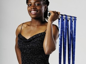 Surrey-Johnston Heights sprinter Sabrina Nettey was a hit with Head of the Class in 2007. (PNG photo)