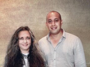 Director Deepa Mehta and Digital Journalist Sharad Khare