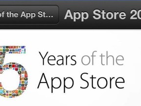 App Store anniversary