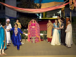 What wedding would be complete without a couple of crazy families? Photo: Tim Matheson