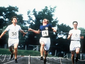 Photo from the 1981 movie Chariots of Fire.