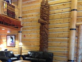 The Heathman Lodge lobby  in Vancouver, WA