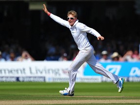 England's Joe Root in the Ashes series against Australia in July 2013. Getty Images photo.