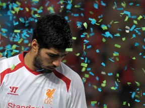 Luis Suarez of Liverpool.