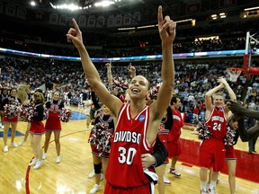 Stephen Curry at Davidson back in 2008. He's doing even better work now. Getty Images file photo.