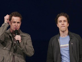 Philanthropists Marc, left, and Craig Kielburger.