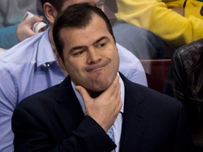 Alain Vigneault of the Vancouver Canucks in March 2013.