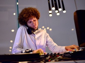 DJ Benjy at Bungalow 8 at TIFF.