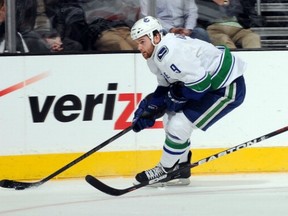 Canucks forward Zack Kassian is taking coach John Tortorella's shot at his conditioning to heart. (Photo: Getty Images)