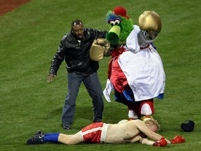 The Philly Phanatic.