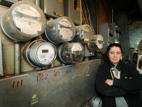 Vancouver resident Sonya Makaroff is one of thousands of British Columbians unhappy with B.C. Hydro’s smart meter program. (Wayne Leidenfrost/PNG FILES)