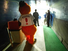 Montreal Expos mascot Youppi.