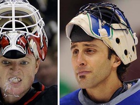 It's Cory Schneider vs. Roberto Luongo Tuesday night at Rogers Arena.