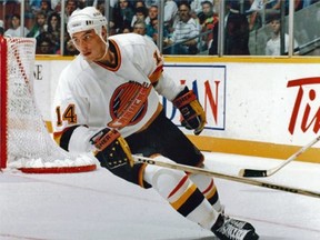 Geoff Courtnall amassed 246 points in 292 games with the Canucks from 1991-95.