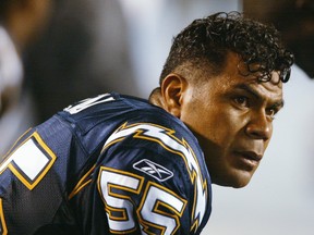 Junior Seau of the San Diego Chargers.