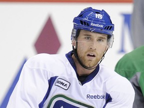Ryan Stanton of the Vancouver Canucks. Nick Procaylo photo -- PNG.