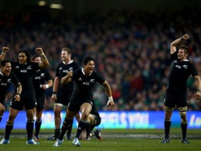 The All Blacks are coming to America. (Photo by Phil Walter/Getty Images)