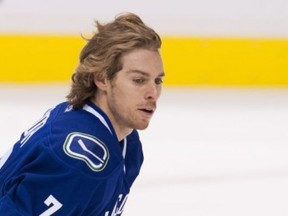 David Booth is expected to return to the lineup against the Kings. (Photo: Getty Images)