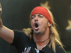 Bret Michaels still spends summers touring with Poison, but says he needs to get onstage the rest of the year as well. (Getty Images)