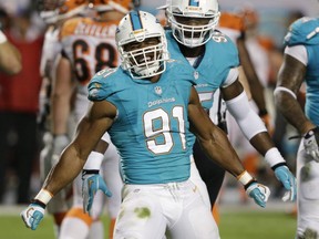Who's going to argue with Cameron Wake. Or, uh, his biceps?