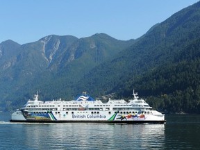 The B.C. Ferries vessel Coastal Renaissance approaches Horseshoe Bay in Howe Sound last year. (Ric Ernst/PNG FILES)