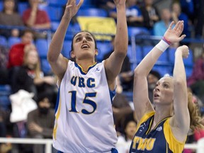 Harleen Sidhu's War Memorial Gym debut on Friday was a testament to her love of the game. (Richard Lam, UBC athletics)